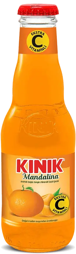 Kinik mandarin soda in 200ml bottle